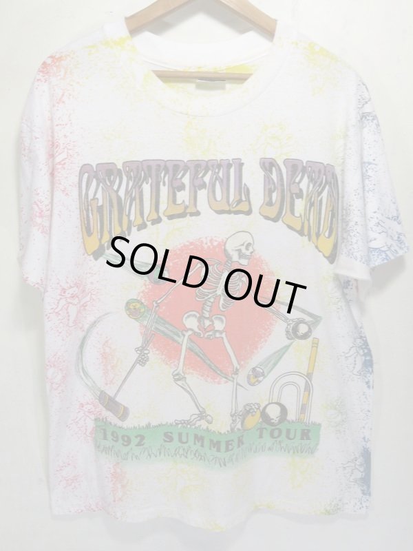 90s Grateful Dead グレイトフルデッド 総柄 ツアー Tシャツ SIZE L ...