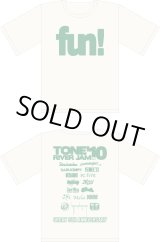 画像: TONE RIVER JAM'10 オリジナルTシャツ