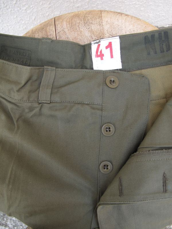 画像: DEADSTOCK 60's VINTAGE French ARMY M-47 Cargo pants デッド フランス軍 カーゴパンツ