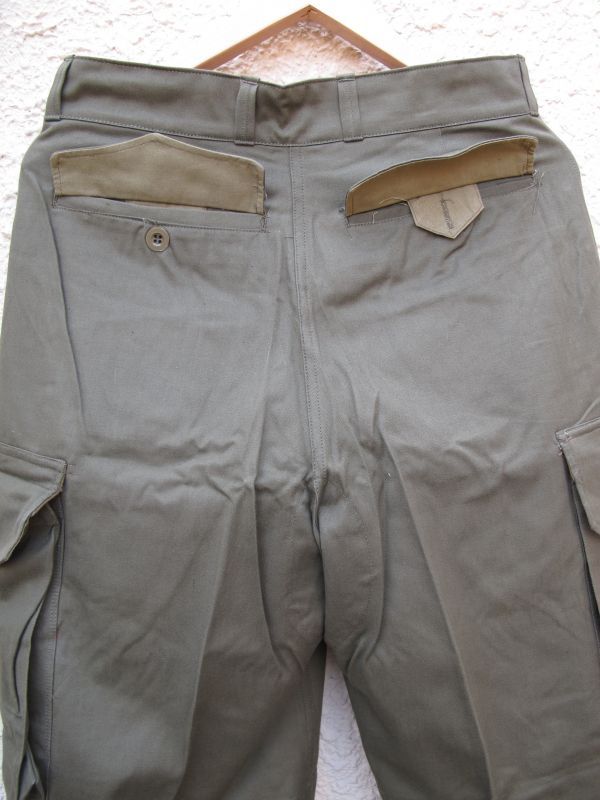 画像: DEADSTOCK 60's VINTAGE French ARMY M-47 Cargo pants デッド フランス軍 カーゴパンツ