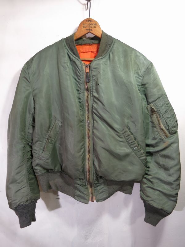 MA1ジャケット1965年alpha製袖丈56cm