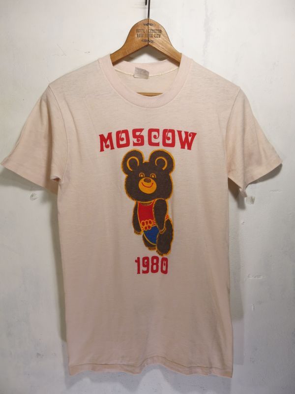 USA製 '80 Vintage MOSCOW OLIMPIC ビンテージ モスクワ オリンピック ...